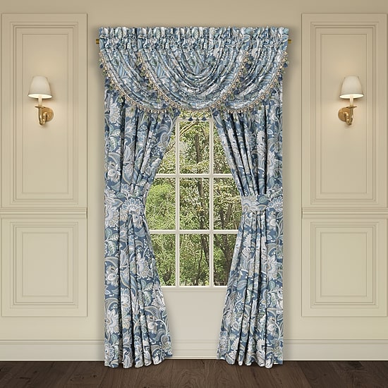 Five Queens Court Marietta Rod Pocket Room Darkening Set of 2 Curtain Panel