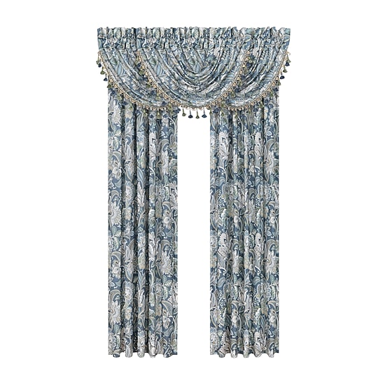 Five Queens Court Marietta Rod Pocket Room Darkening Set of 2 Curtain Panel