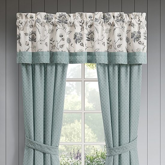 Queen Street Brookside Rod Pocket Tailored Valance