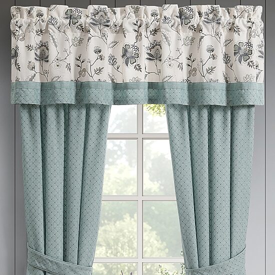 Queen Street Brookside Rod Pocket Tailored Valance