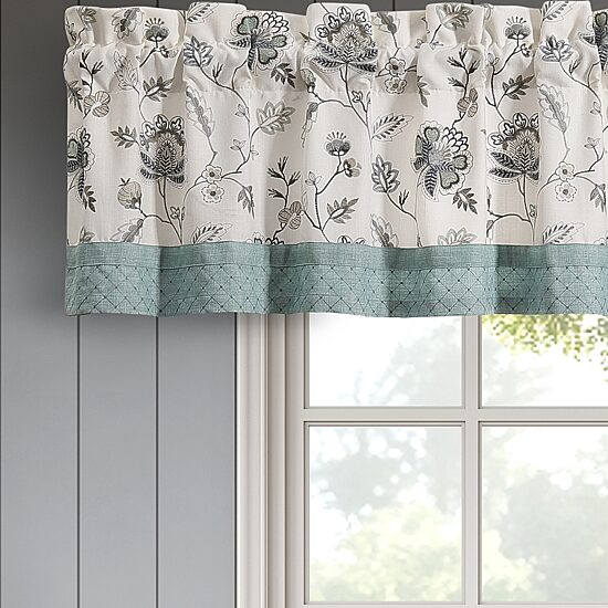 Queen Street Brookside Rod Pocket Tailored Valance