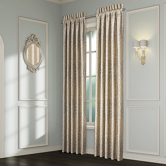 Queen Street Rinaldi Rod Pocket Room Darkening Set of 2 Curtain Panel