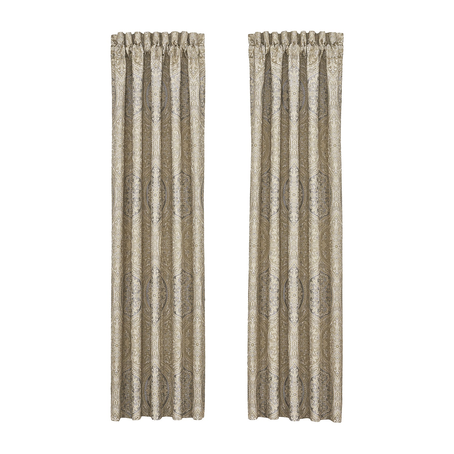 Queen Street Rinaldi Rod Pocket Room Darkening Set of 2 Curtain Panel