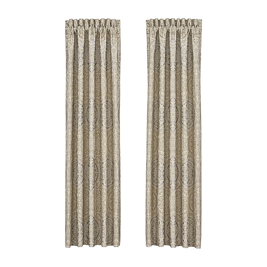 Queen Street Rinaldi Rod Pocket Room Darkening Set of 2 Curtain Panel