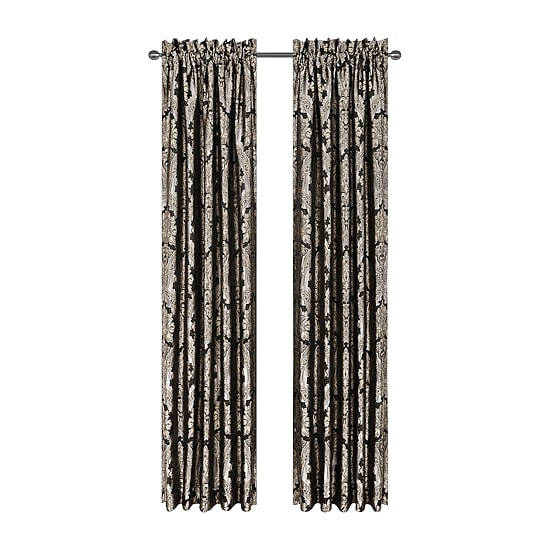 Five Queens Court Hawthorne Rod Pocket Room Darkening Set of 2 Curtain Panel