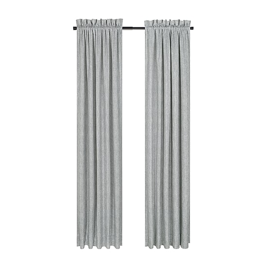 Queen Street Alessndro Rod Pocket Room Darkening Set of 2 Curtain Panel