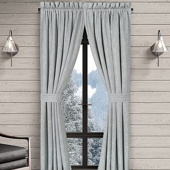 Queen Street Alessndro Rod Pocket Room Darkening Set of 2 Curtain Panel