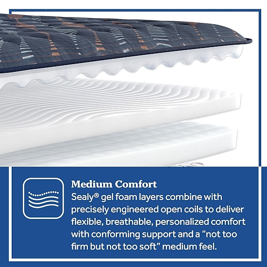 Sealy Special Edition Warner 12" Medium Tight Top - Mattress Only