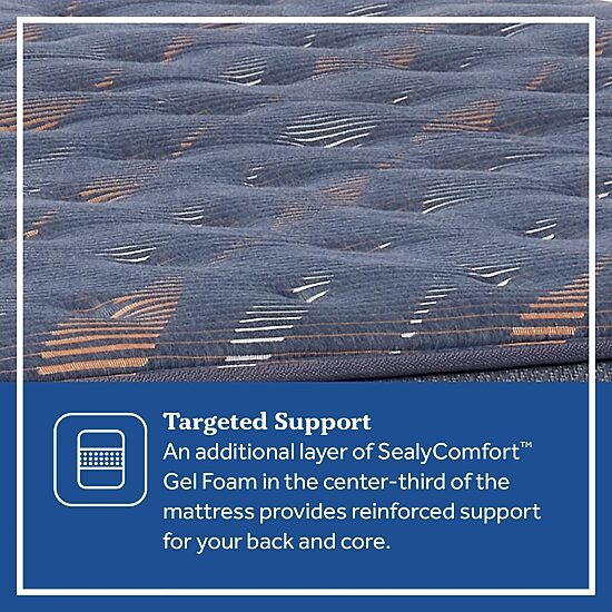 Sealy Special Edition Warner 12" Plush Pillow Top - Mattress + Box Spring