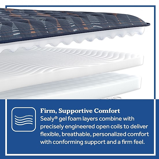 Sealy Special Edition Warner 12" Firm Tight Top - Mattress + Box Spring