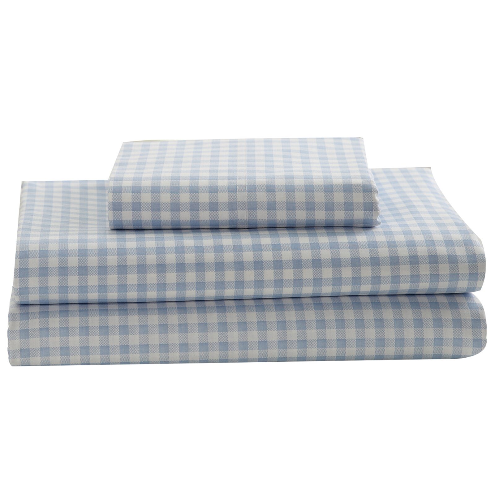 Laurel & Mayfair 250tc Gingham Print Sheet Set