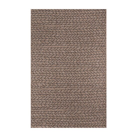 Momeni Como 2 Striped Indoor Outdoor Rectangular Accent Rug