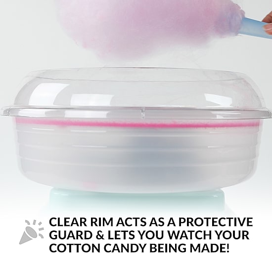 Nostalgia CLCM8AQ Classic Retro Hard & Sugar-Free Candy Cotton Candy Maker
