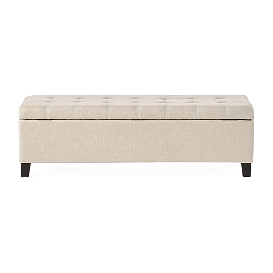 Mission Storage Ottoman