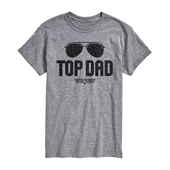 Mens Short Sleeve Top Dad Graphic T-Shirt