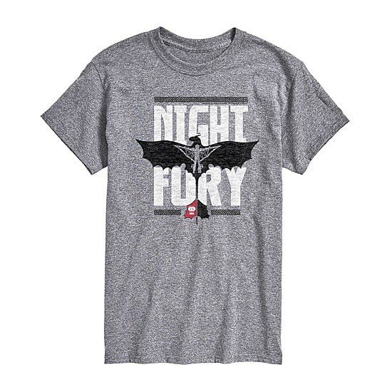 Mens Short Sleeve How To Train Your Dragon Graphic T-Shirt