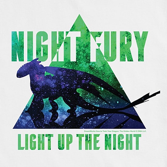 Mens Short Sleeve How To Train Your Dragon Graphic T-Shirt