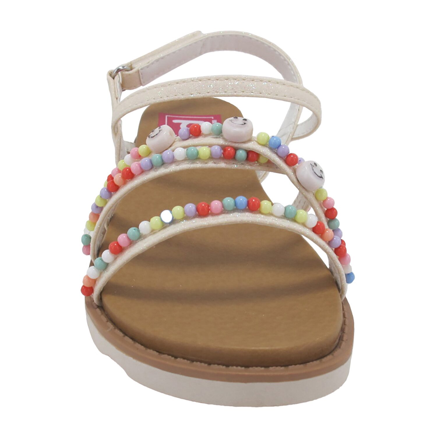 Pop Osana Little & Big Kid Girls Adjustable Strap Footbed Sandals