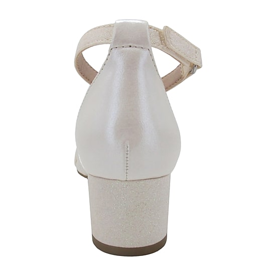 Pop Adana Little & Big Kid Girls Square Open Toe Block Heel Pumps