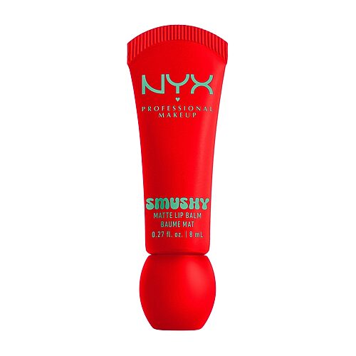 NYX Professional Makeup Smushy Matte Lip Balm, One Size, Red