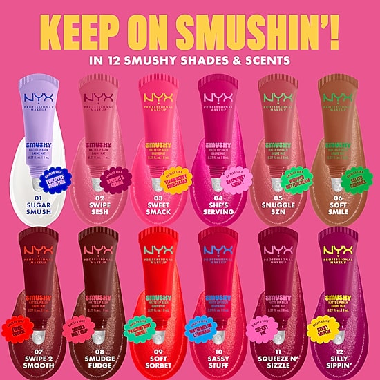 NYX Professional Makeup Smushy Matte Lip Balm
