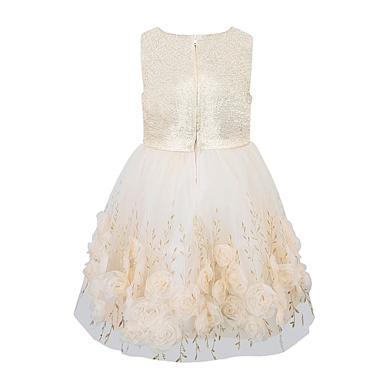 Lilt Little Girls Sleeveless Fit + Flare Dress