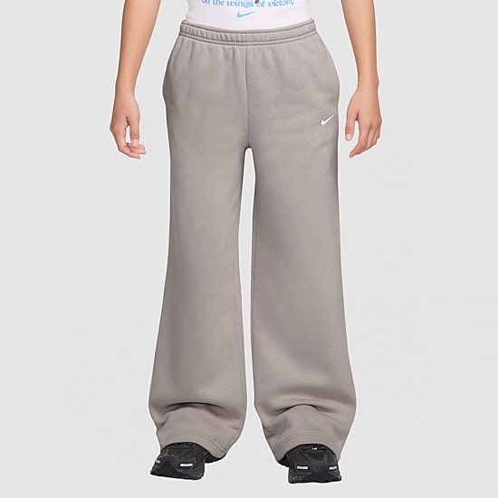 Nike Studio Big Kid Girls Wide Leg Regular Fit Fleece Pull-On Pant