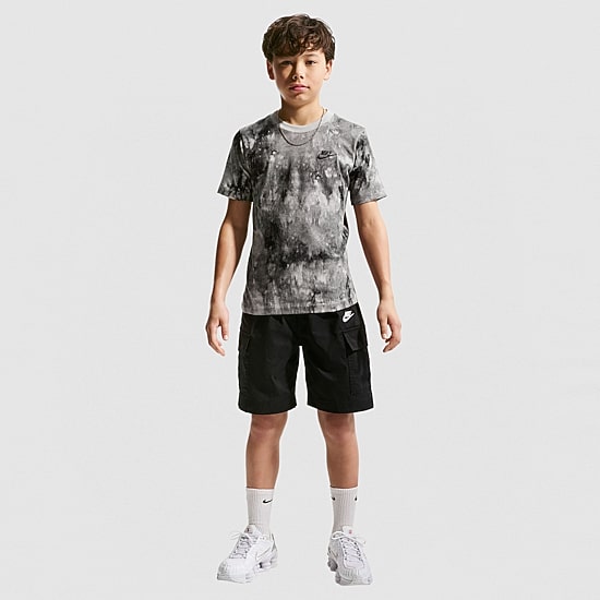Nike Big Kid Unisex Crew Neck Short Sleeve Regular Fit Graphic T-Shirt