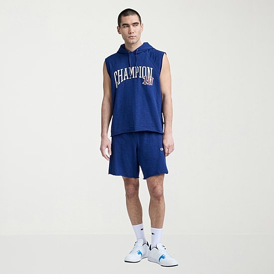 Champion Mens Sleeveless Fleece Active Hoodie