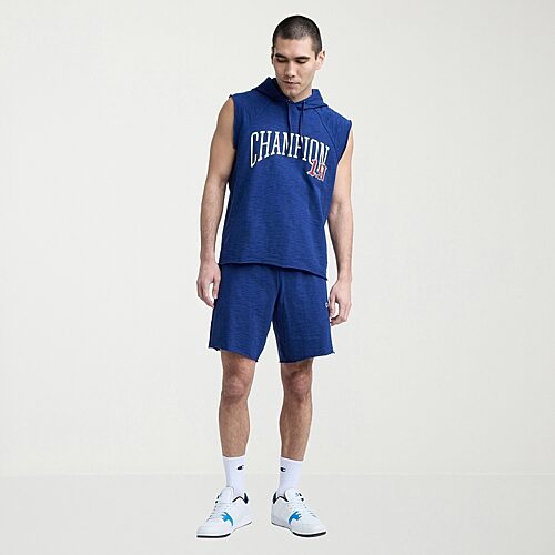 Champion Mens 7" Mid Rise Workout Shorts, X-large, Blue