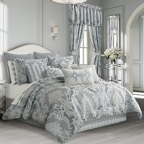 Queen Street Quincy 4-pc. Embellished Comforter Set