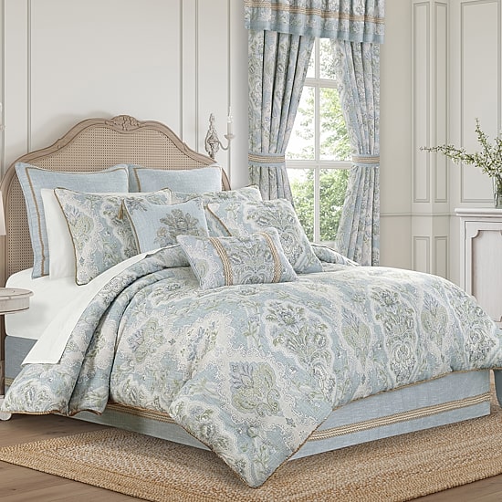 Queen Street Pasadena 4-pc. Embellished Comforter Set