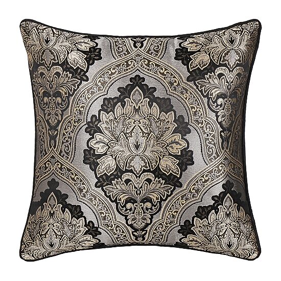 Five Queens Court Hawthorne Square Throw Pillow