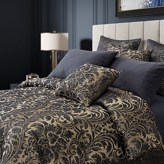Queen Street Gildestone 4-pc. Embellished Comforter Set