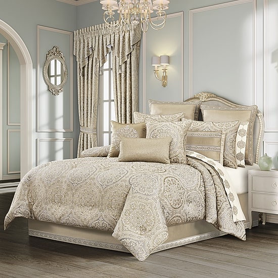 Queen Street Rinaldi 4-pc. Embellished Comforter Set