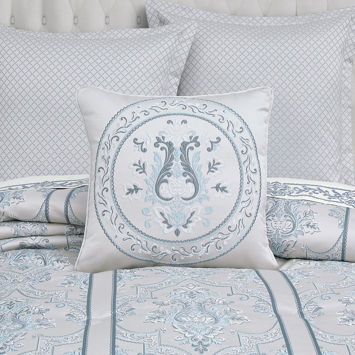 Queen Street Bellfield Square Throw Pillow