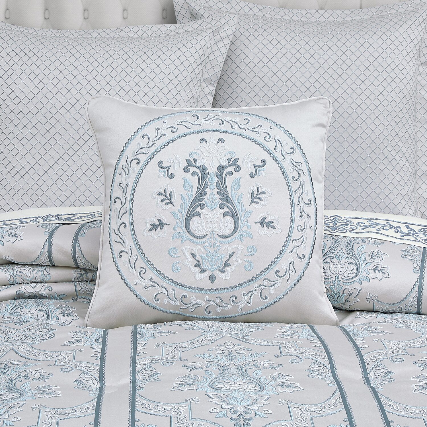 Queen Street Bellfield Square Throw Pillow