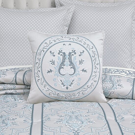 Queen Street Bellfield Square Throw Pillow