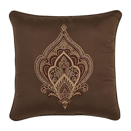 Five Queens Court Octavia Square Throw Pillow