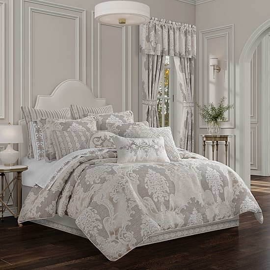 Queen Street Quincy 4-pc. Embellished Comforter Set