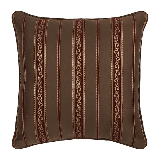 Five Queens Court Octavia Square Throw Pillow