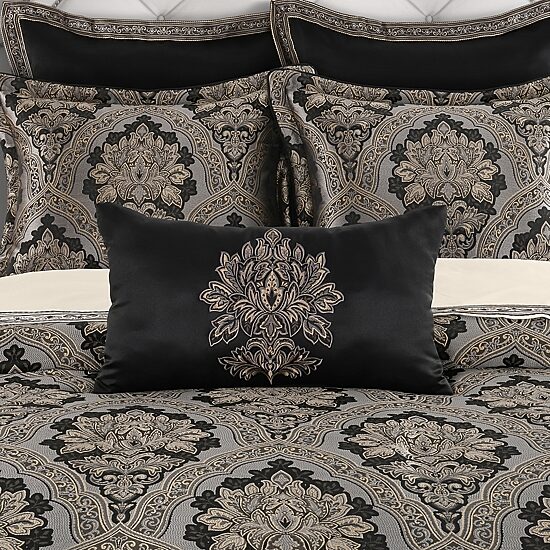 Five Queens Court Hawthorne Rectangular Throw Pillow