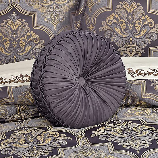 Five Queens Court Millbrook 1 Pair Round Throw Pillow