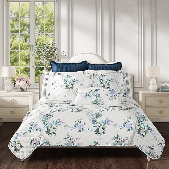 Queen Street Mayfield Embellished Quilt Set