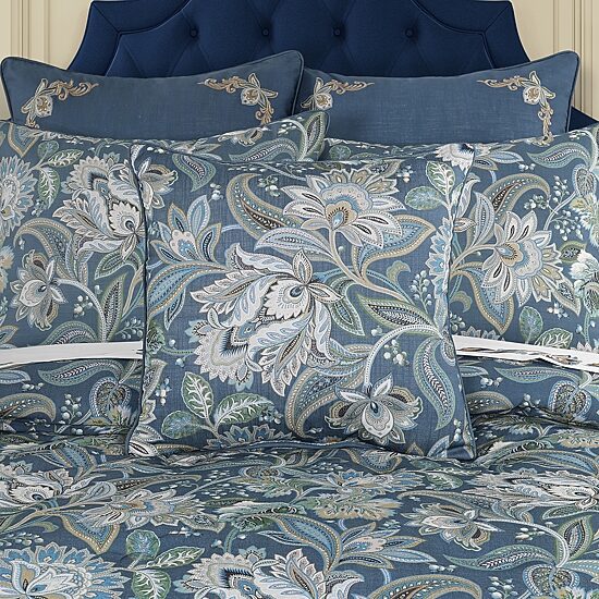 Five Queens Court Marietta Square Throw Pillow