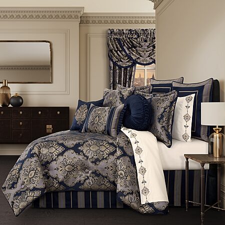 Queen Street Modena 4-pc. Jacquard Extra Weight Comforter Set