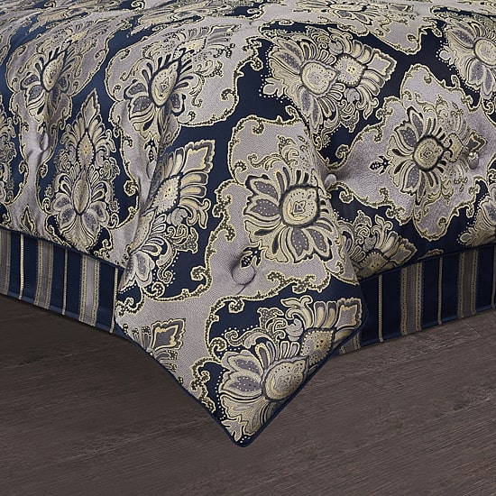 Five Queens Court Briarwood 4-pc. Embellished Comforter Set