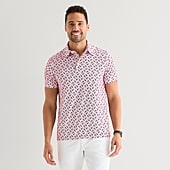 St. John's Bay Performance Mens Classic Fit Short Sleeve Polo Shirt
