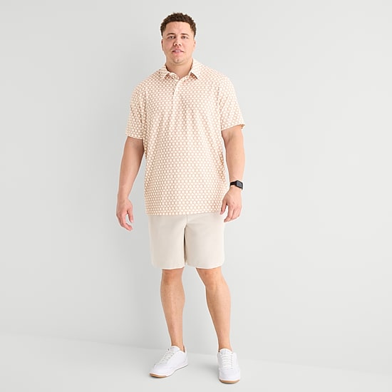 Stylus Big and Tall Mens Regular Fit Short Sleeve Polo Shirt