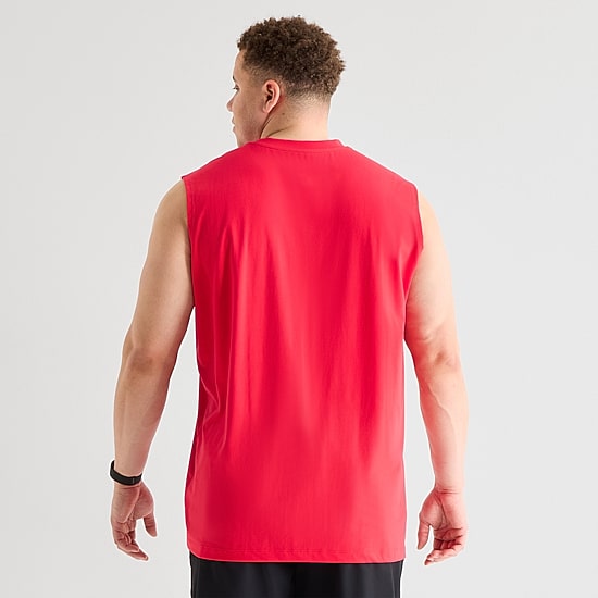 Xersion Mens Crew Neck Sleeveless Big Muscle T-Shirt